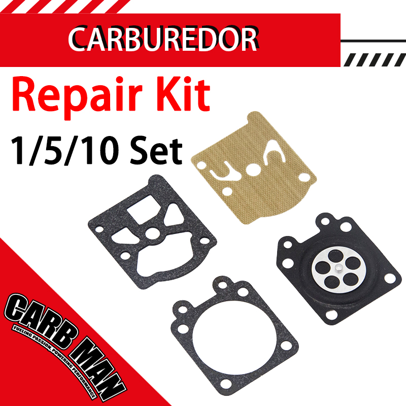 Gardening Tools Bundle - Chainsaw Carburetor Diaphragms Repair Kit For