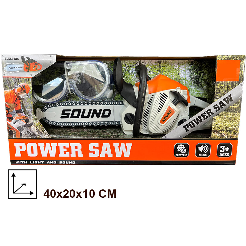 Toy Chainsaw with Goggles Chil - Gardening Tools For Kids 评论和价格