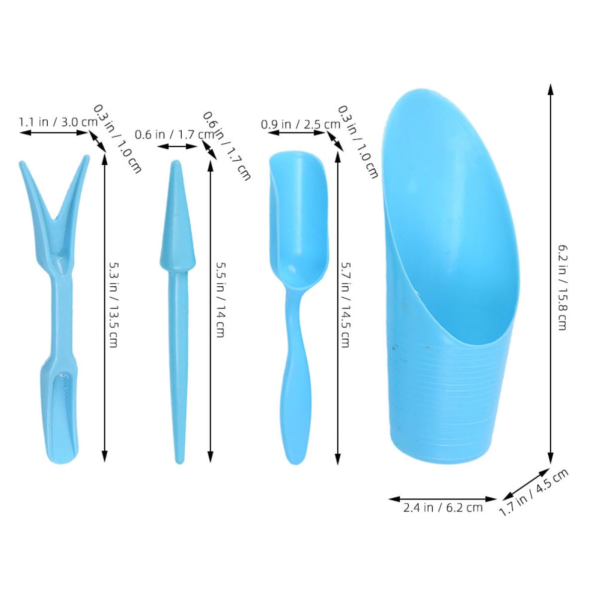 4pcs/set, Plastic Durable Buck - Gardening Tools Bundle 评论和价格