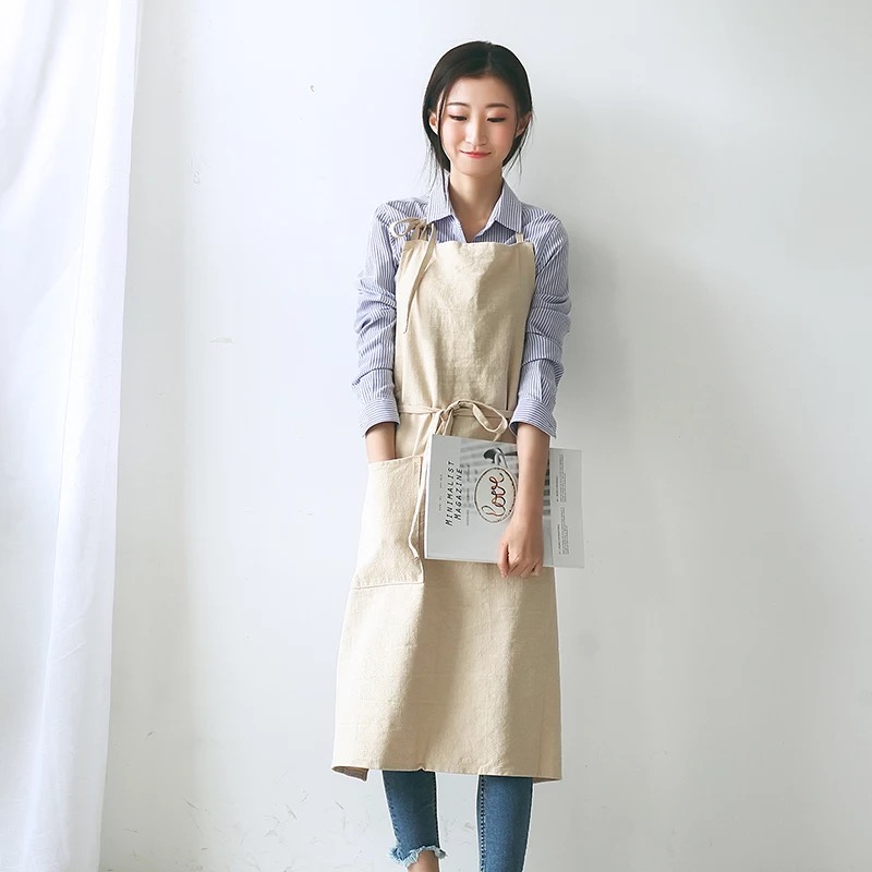 Breathable Cotton Apron for Wo - Gardening Tools Women 评论和价格