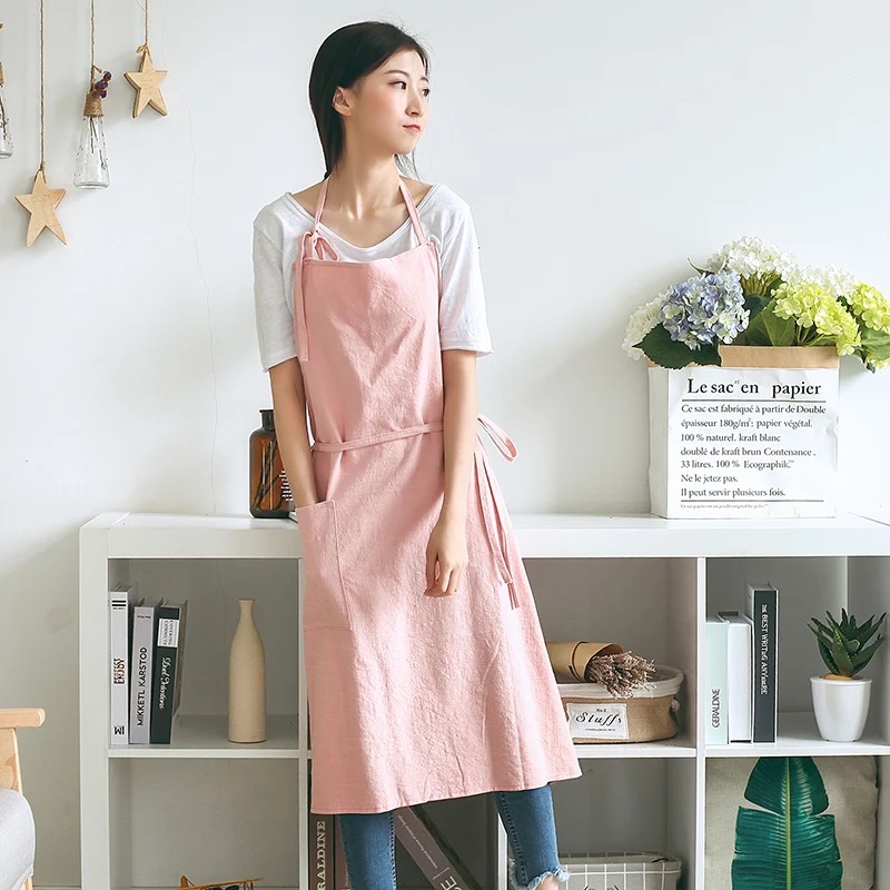 Breathable Cotton Apron for Wo - Gardening Tools Women 评论和价格