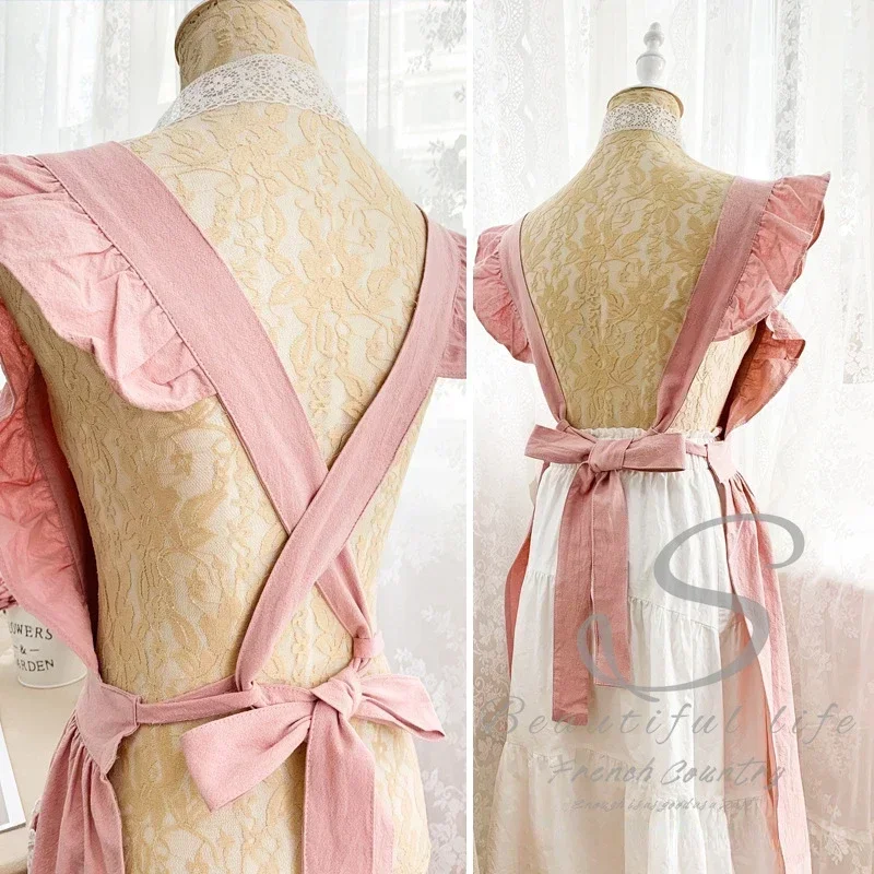 Female Women Apron Cotton Line - Gardening Tools Women 评论和价格