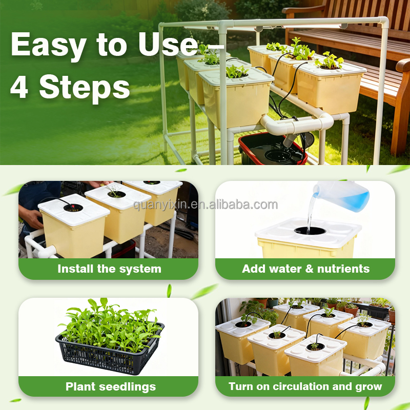 Dutch Bucket Hydroponic System - Hydroponic System 评论和价格