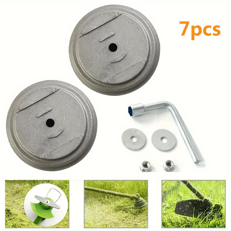 7pcs Electric Lawn Mower Blade - Gardening Tools Bundle 评论和价格