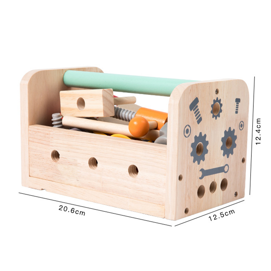 Kids Tool Bench Wooden Set Toy - Gardening Tools For Kids 评论和价格