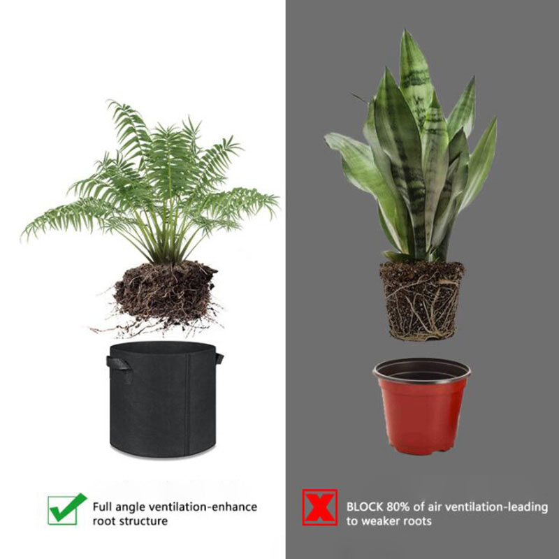5gal 10gal fabric plant potato - Gardening Tools Big 评论和价格