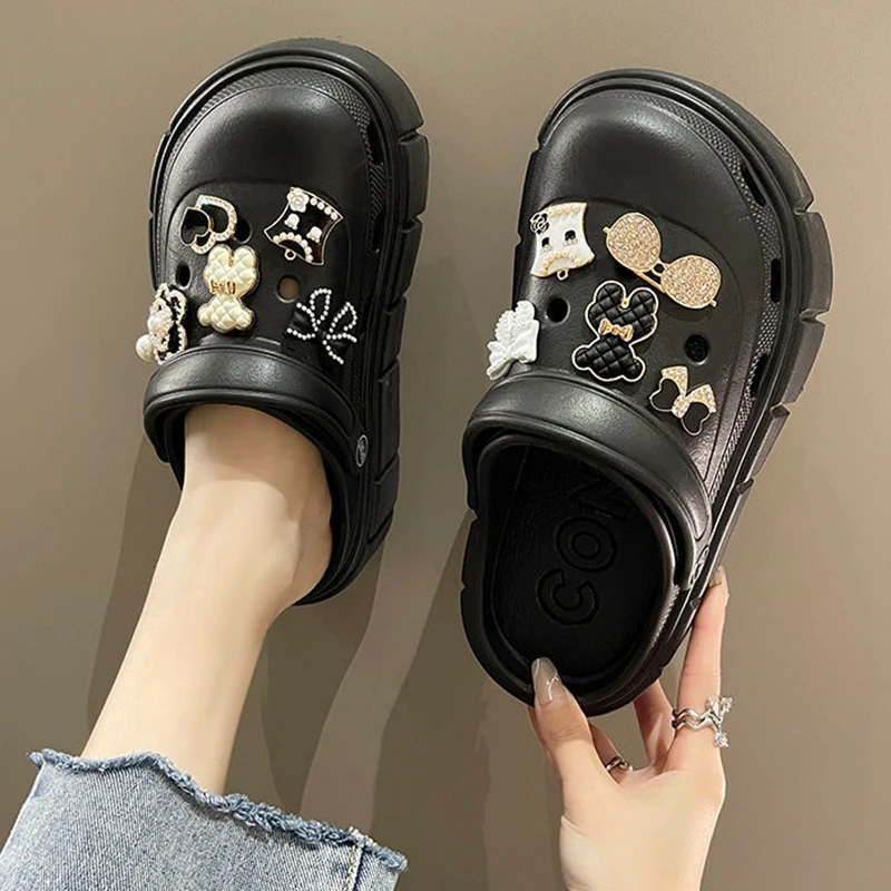 6cm DIY Platform Slippers Summ - Gardening Tools Women 评论和价格