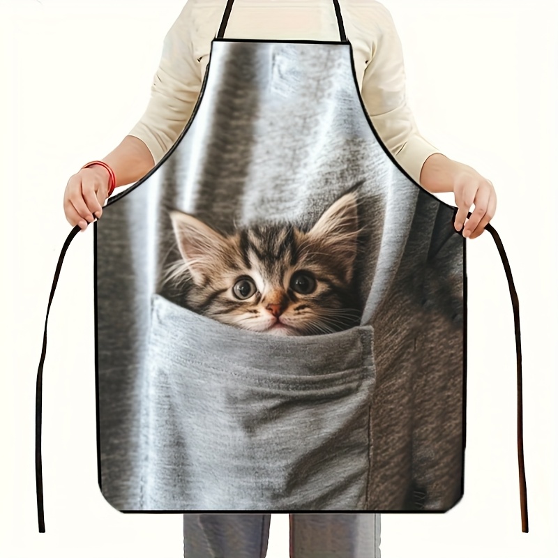 1pc Cute Kitten Pattern Neck-H - Gardening Tools Women 评论和价格