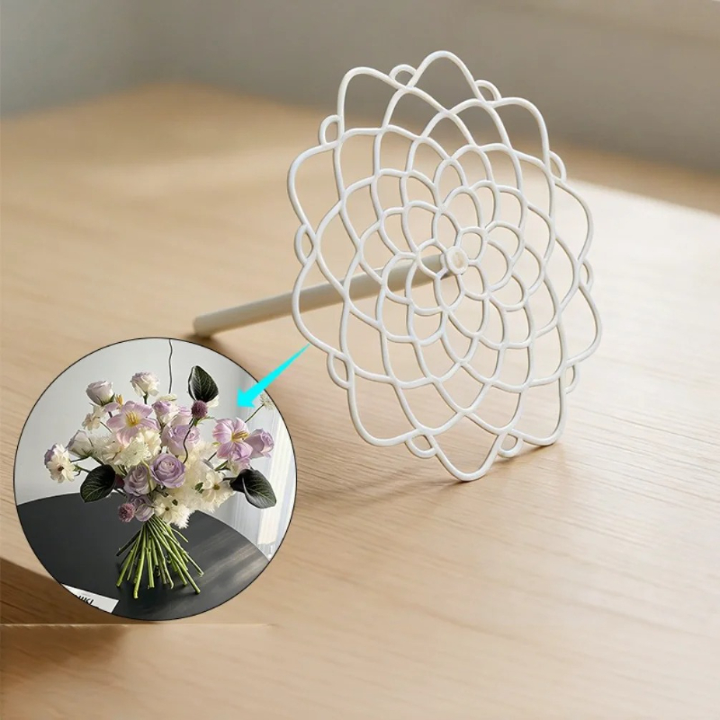 Spiral Ikebana Stem Holder Vas - Gardening Tool Diy 评论和价格