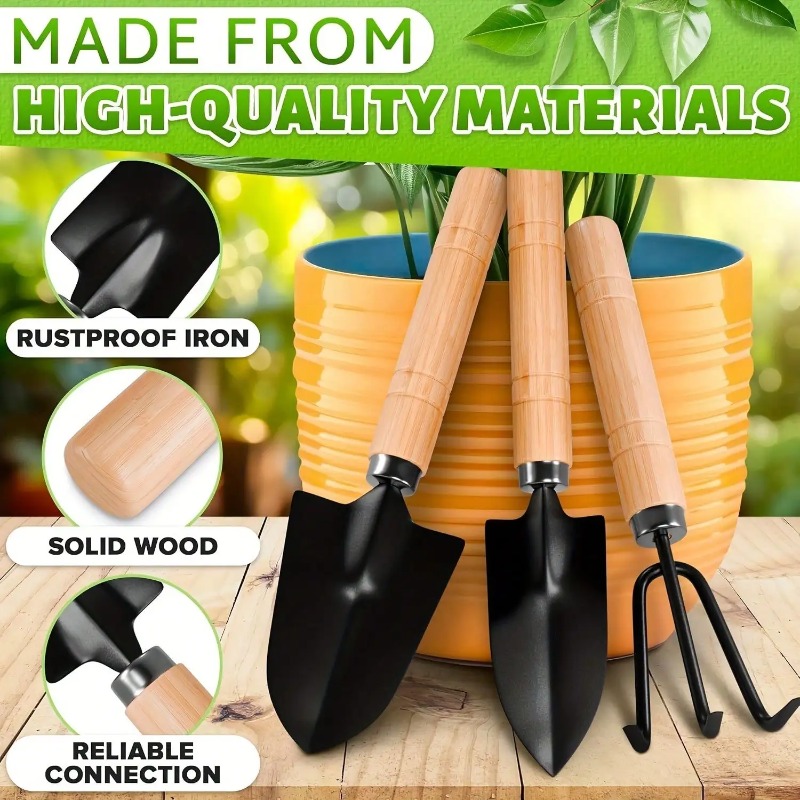 3PC/1Set Mini Gardening Tools  - Gardening Tools Bundle 评论和价格