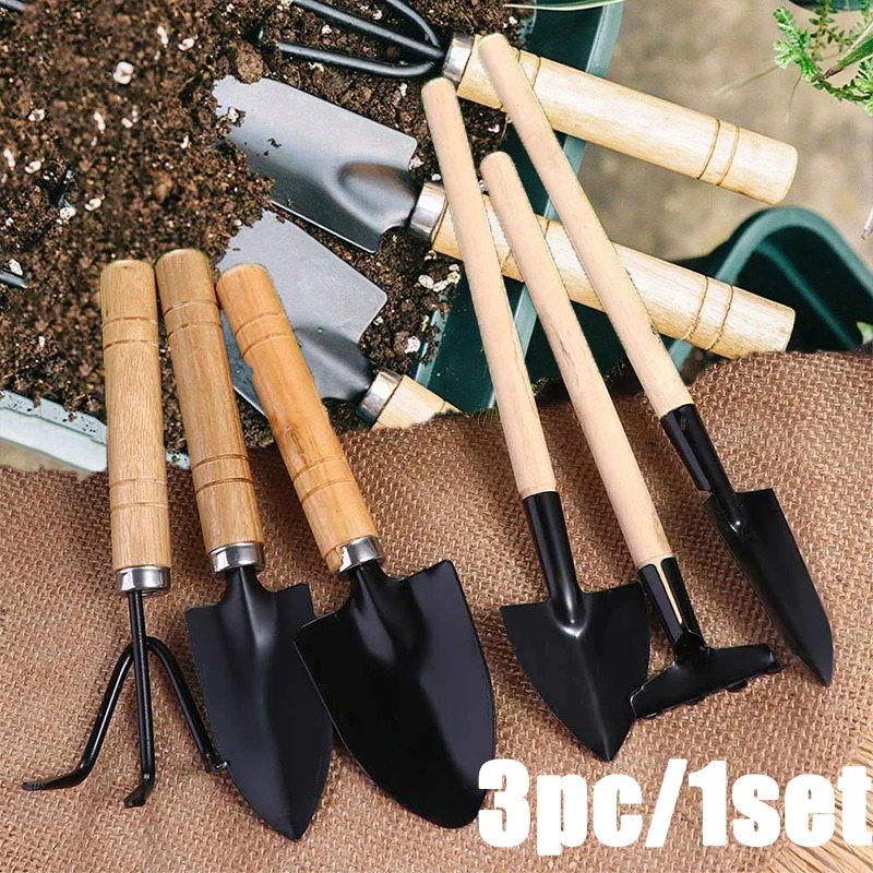 3PC/1Set Mini Gardening Tools  - Gardening Tools Bundle 评论和价格