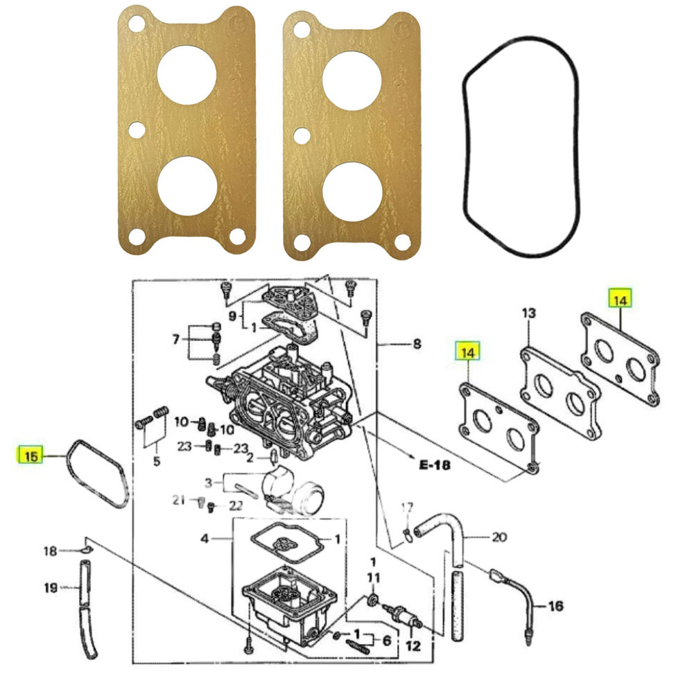 FOR HONDA  GXV530 GCV530 Engin - Gardening Tools Bundle 评论和价格