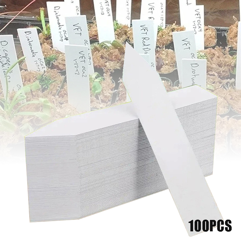 100pcs Garden Plant Labels Pla - Gardening Tool Diy 评论和价格