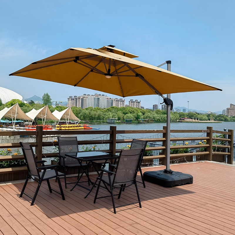 L  Big Size Cantilever Parasol - Gardening Tools Big 评论和价格