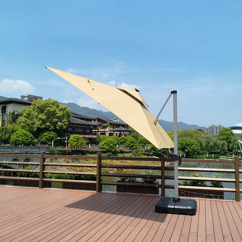 L  Big Size Cantilever Parasol - Gardening Tools Big 评论和价格